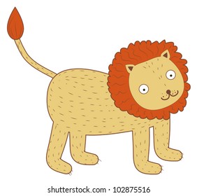 Cute Lion Cub