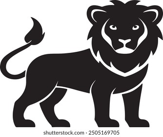 Cute Lion Cub vector for illustration