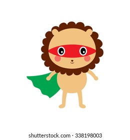 cute lion hero