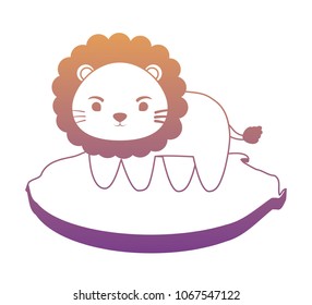 cute lion icon