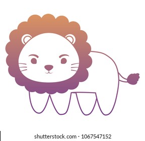 cute lion icon