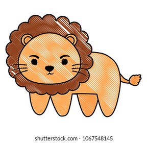cute lion icon