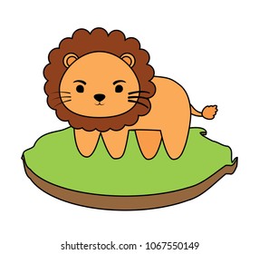 cute lion icon