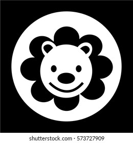 Cute Lion Icon