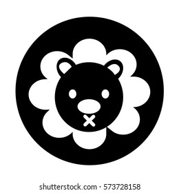 Cute Lion Icon