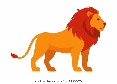 A cute Lion vector illustration