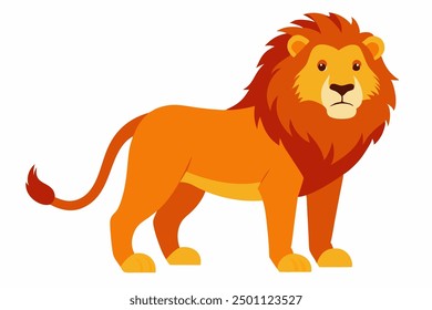 A cute Lion vector illustration