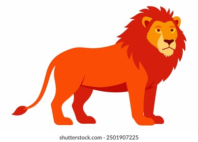 A cute Lion vector illustration
