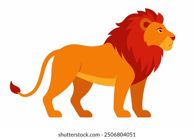 A cute Lion vector illustration