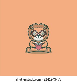 CUTE LION VECTOR STOK INSPIRATION
