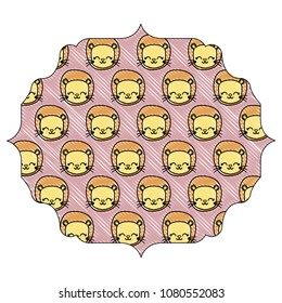 cute lions design