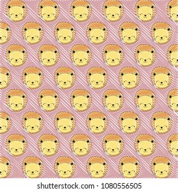 cute lions design