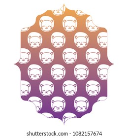 cute lions design