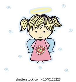 Cute little angel