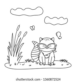 cute little animal cartoon