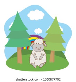 cute little animal cartoon