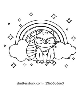 cute little animal cartoon