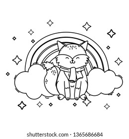 cute little animal cartoon