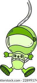 Cute Little Astronaut Ilustration,Space Element