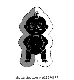 cute little baby character