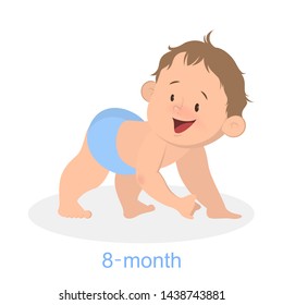 eight month baby