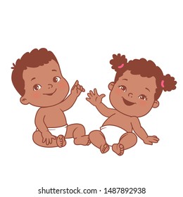 African American Twins Images Stock Photos Vectors Shutterstock