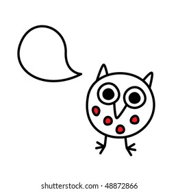 cute little baby owl