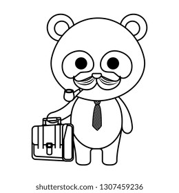 cute little bear character
