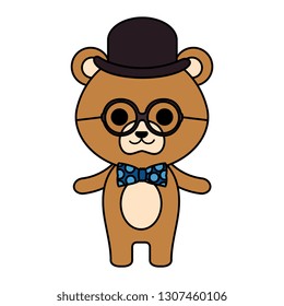 cute little bear character