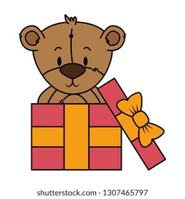 cute little bear character