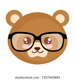 cute little bear character