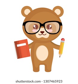 cute little bear character
