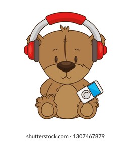 cute little bear character