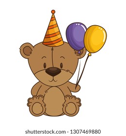 cute little bear character