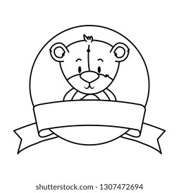 cute little bear character