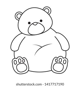 cute little bear teddy toy