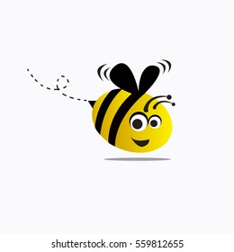 Cute little bee fly