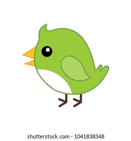 Cute Little bird vector