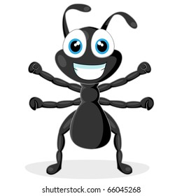 cute little black ant