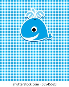cute little blue whale