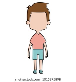 cute and little boy