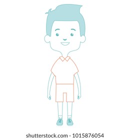 cute and little boy