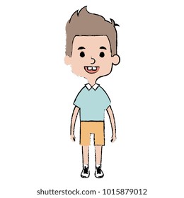 cute and little boy