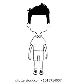 cute and little boy