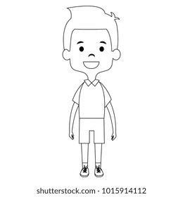 cute and little boy