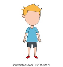 cute and little boy