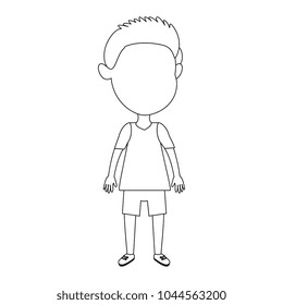 cute and little boy