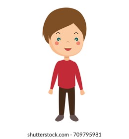 cute and little boy