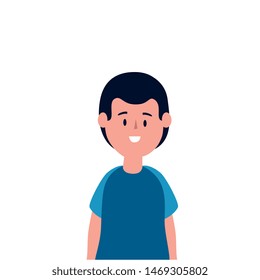 cute little boy avatar character