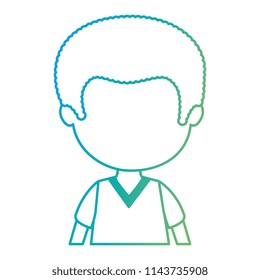cute and little boy character
